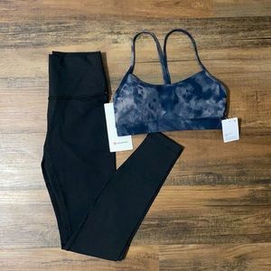 Lululemon Wunder Under & Bra Set NWT